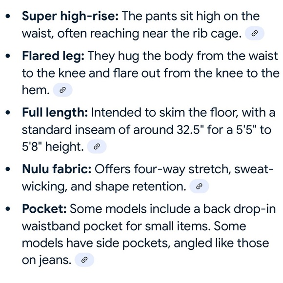 Lululemon Groove Nulu Super High Rise Flare Pants Stretchy Athletic - Picture 10 of 12